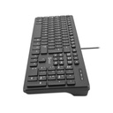 Teclado Alambrico Slim Getttech GGK-ESMWR-01 Español USB