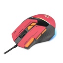 Mouse Gamer Ergonomico Getttech Alambrico 7200 DPI RGB