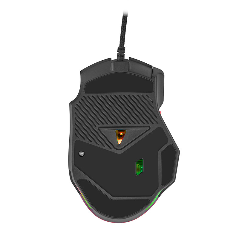 Mouse Gamer Ergonomico Getttech Alambrico 7200 DPI RGB