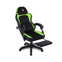 Silla Gamer Getttech GAR-GAOPY-G2-GR Hasta 120kg Con Reposapies 