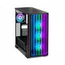 Gabinete Yeyian Mirage X Con Ventana Midi-Tower ATX Micro-ATX/ITX USB 3.2 Sin Fuente Sin Ventiladores Instalados