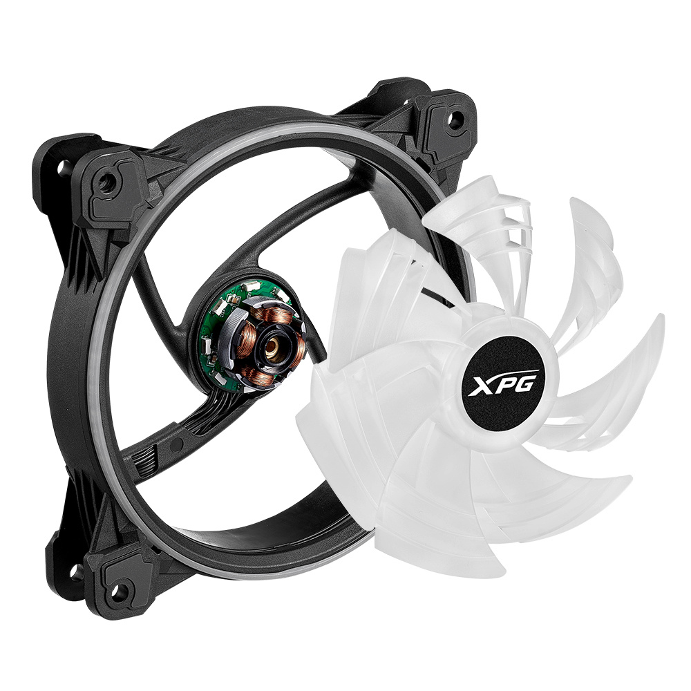 Ventilador XPG Hurricane 120 ARGB PWM 120mm 600 - 2000RPM