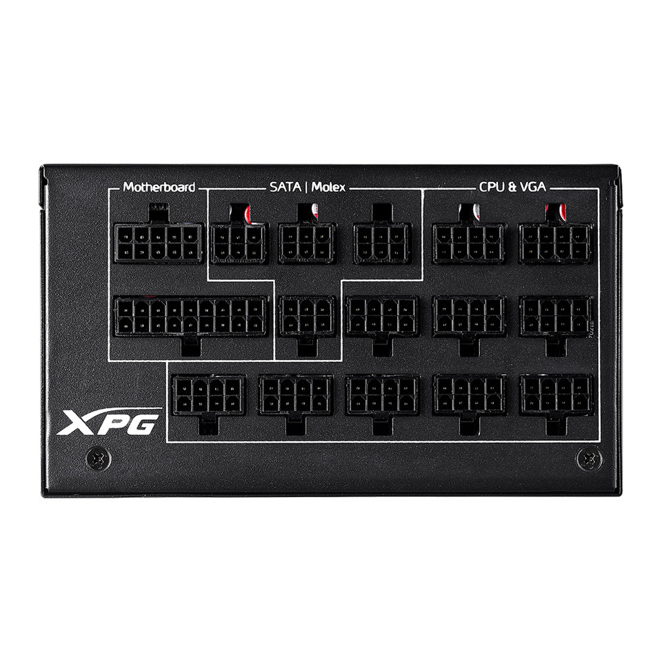 Fuente de Poder XPG Cybercore 80 PLUS Platinum 24-pin ATX 120mm 1300W