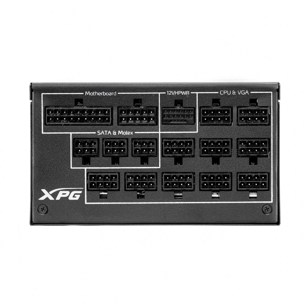 Fuente de Poder XPG Cybercore ll 80 PLUS Platinum 24-pin ATX 120mm 1300W