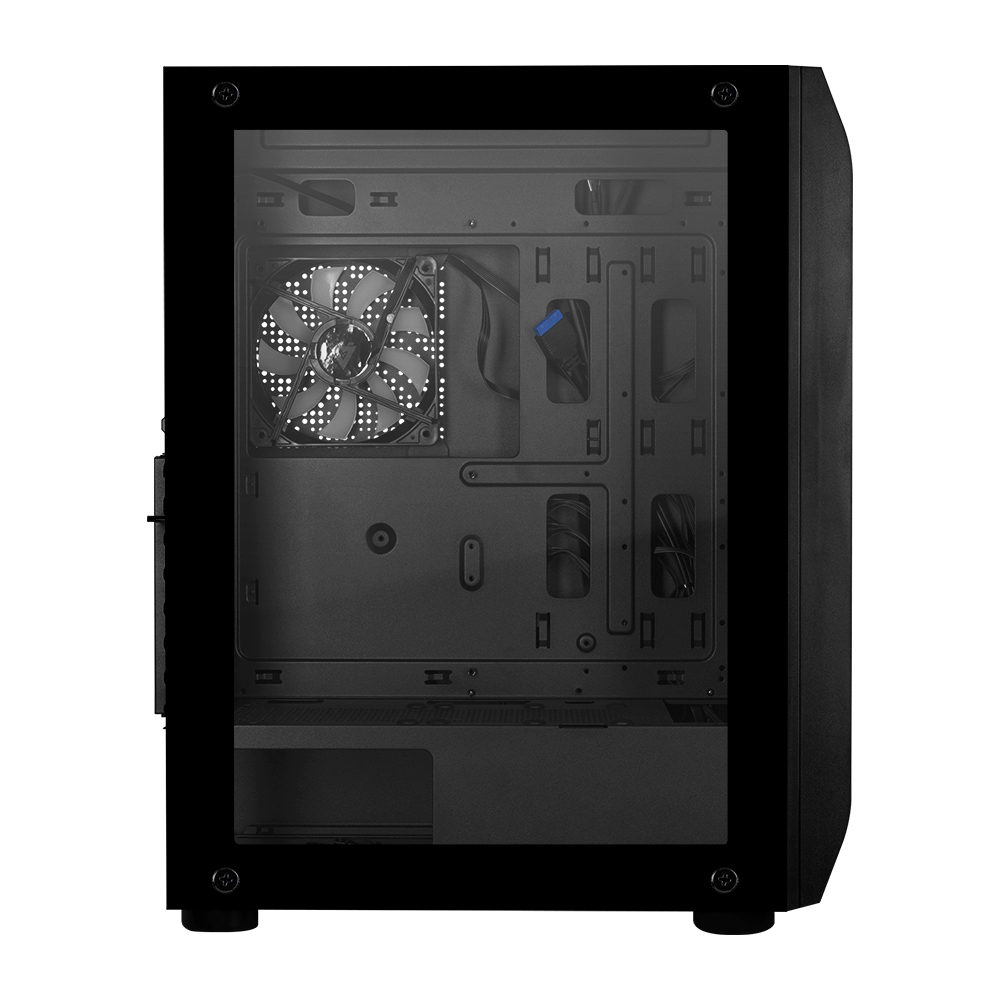 Gabinete Game Factor ATX-E 2x USB3.2 1x USB C 5x Ventiladores ARGB 