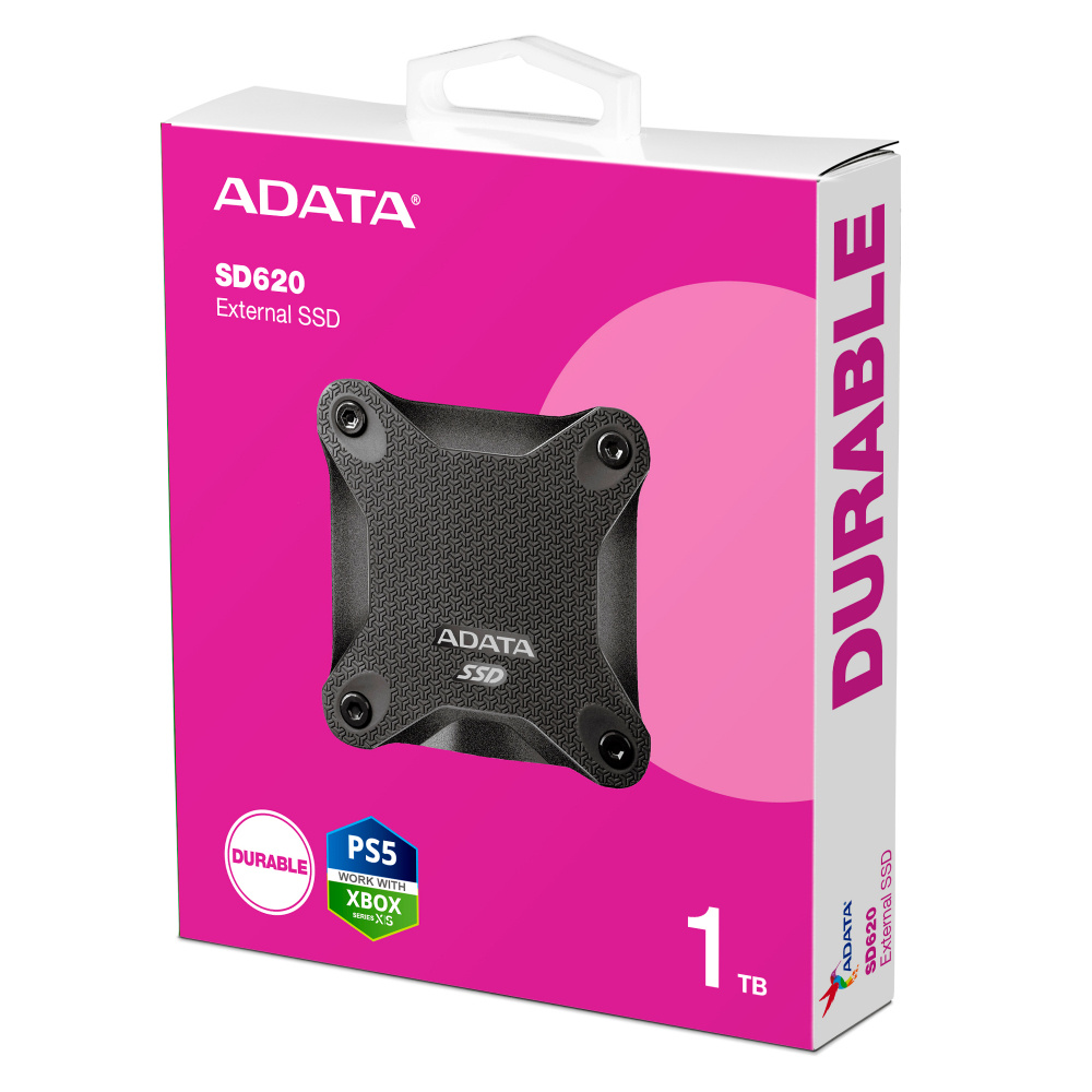 Unidad De Estado Solido Externo SSD Externo Adata SD620 1TB USB 3.2