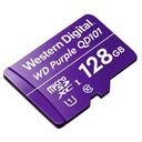 Memoria Western Digital Purple QD101 MicroSDXC 128GB Clase 10 Especializada Para Videovigilancia