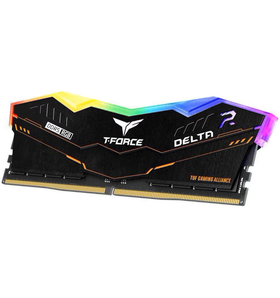 Memoria DIMM 16GB TEAMGROUP T-FORCE DELTA TUF GAMING ALLIANCE DDR5 PC5-41600 5200MHz CL40