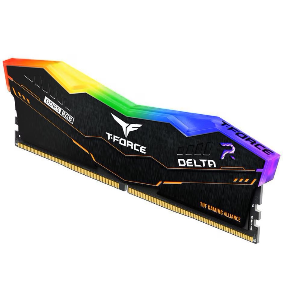 Memoria DIMM 16GB TEAMGROUP T-FORCE DELTA TUF GAMING ALLIANCE DDR5 PC5-41600 5200MHz CL40