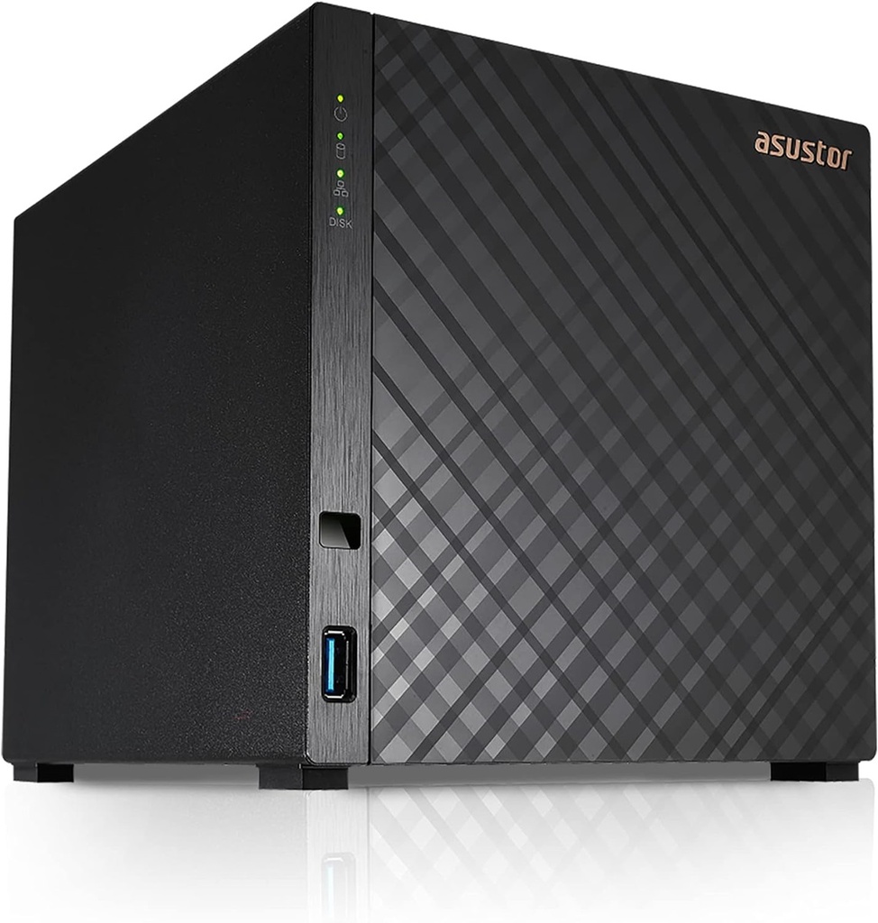 NAS de 4 Bahías Asustor DRIVESTOR 4 72TB Realtek RTD1296 1.40GHz USB 3.2