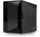 Nas asustor drivestor 2 pro as3302t v2 cpu 1.4ghz 2gb 2 bahias 3.5"/2.5" sata hdd/ssd