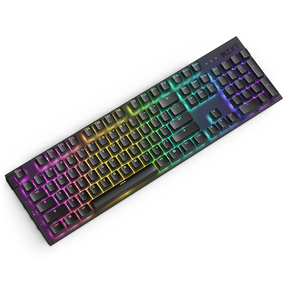 Teclado Mecanico Gamer NZTX Function 2 RGB Switch Pptico Gateron Red