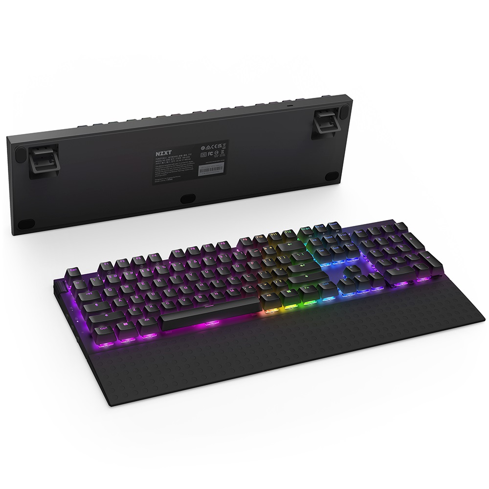 Teclado Mecanico Gamer NZTX Function 2 RGB Switch Pptico Gateron Red