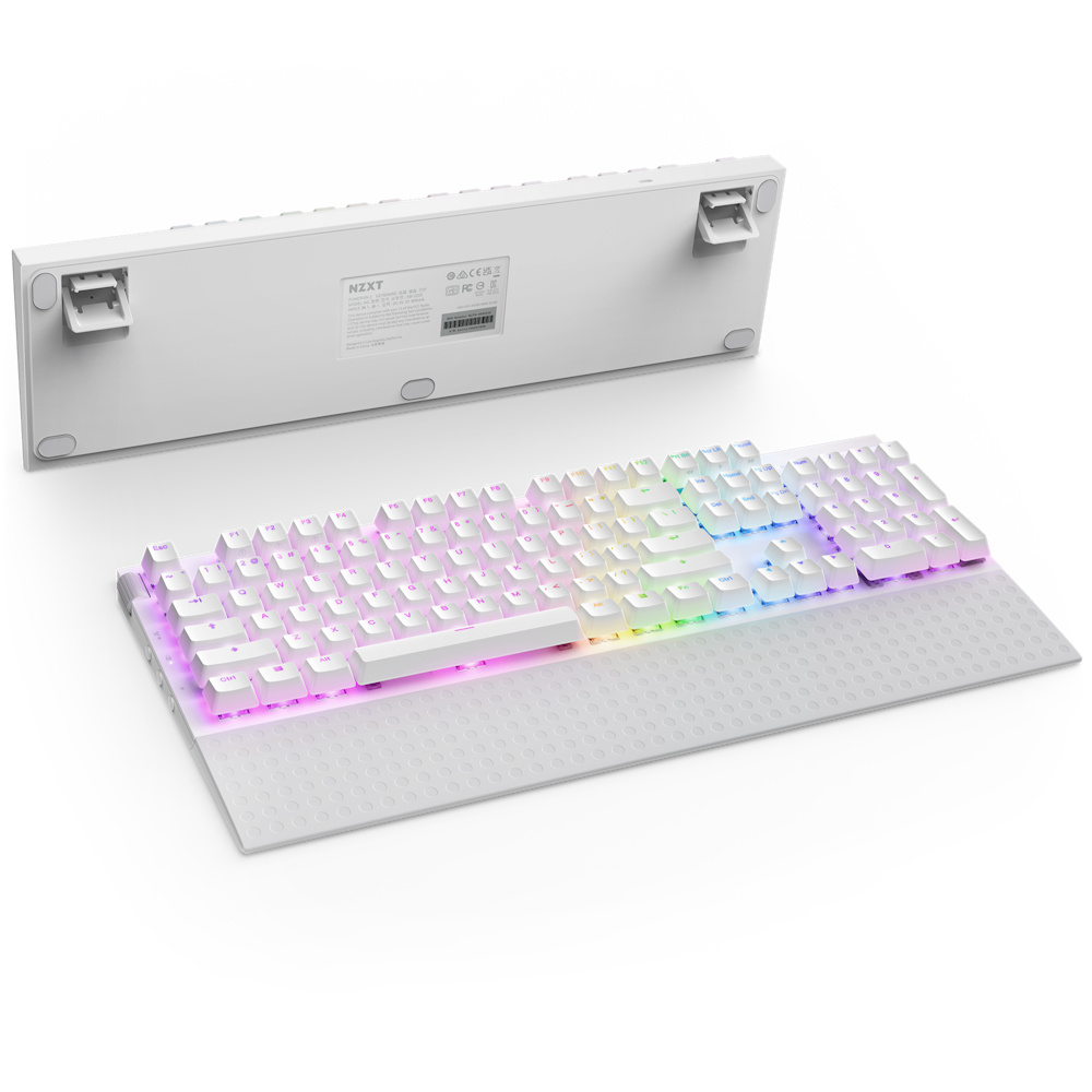 Teclado Mecanico Gamer NZXT Function 2 Switch Gateron Red Alámbrico USB Inglés