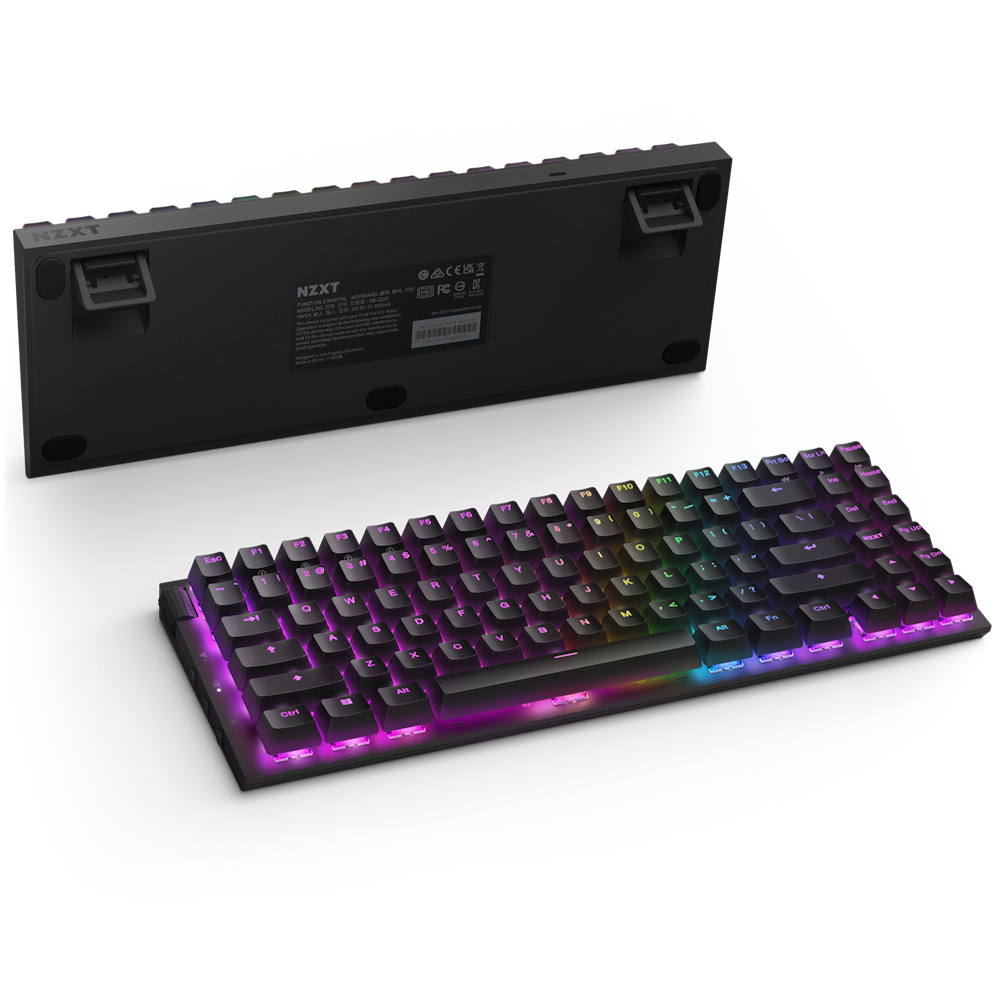 Teclado Mecanico Gamer NZXT Function 2 MiniTKL Switch Optical Red Alámbrico USB Inglés