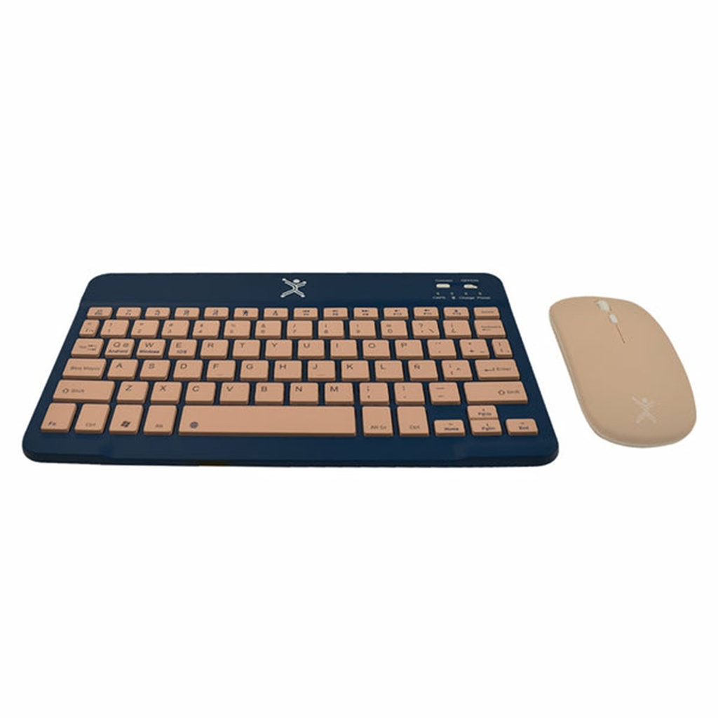 Kit de Teclado y Mouse Perfect Choice Genova Inalámbrico RF Bluetooth Español