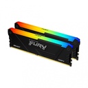 Kit Memoria RAM Kingston Fury Beast RGB DDR4 3600MHz 32GB 2 x 16GB Non-ECC CL18 XMP 