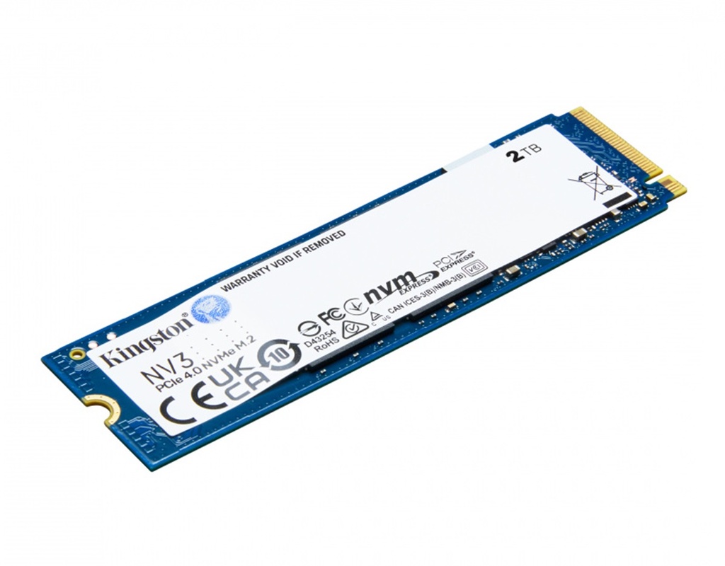 Unidad De Estado Solido SSD Kingston SNV3S NVMe 2TB PCI Express 4.0 M.2 