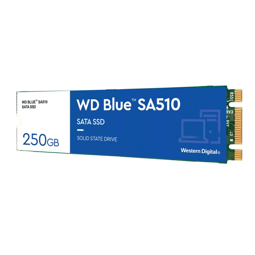 Unidad De Estado Solido SSD Western Digital Blue SA510 250GB SATA III M.2 