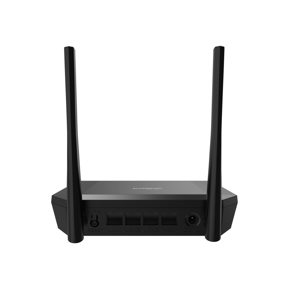 Router Dahua Ethernet DH-N3 Inalámbrico 300Mbit/s 4x RJ-45 2.4GHz 2 Antenas Externas