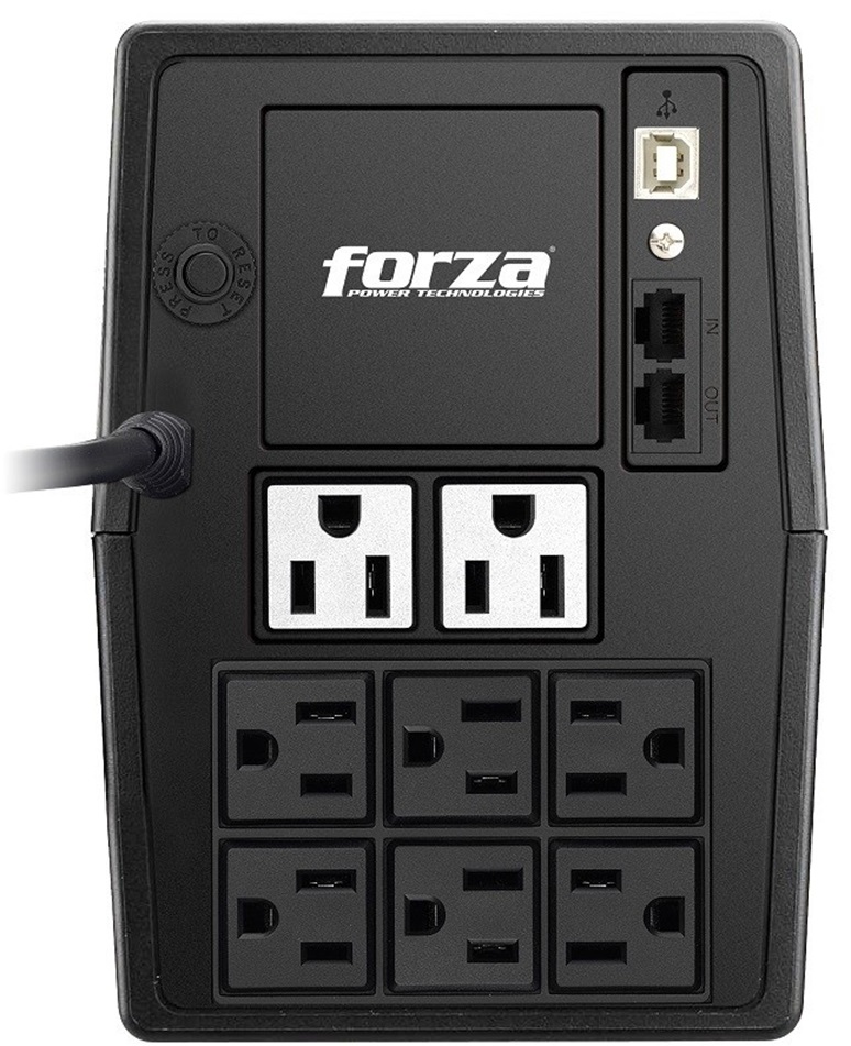 No Break Forza Power Technologies SL-1011UL 600W 1000VA Entrada 89-145V Salida 108-122V