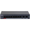 Switch Gigabit Ethernet Dahua DH-CS4010-8ET-110 8 Puertos PoE 10/100/1000 + 2 Puertos Uplink 110W 5.6 Gbit/s 8000 Entradas Administrable