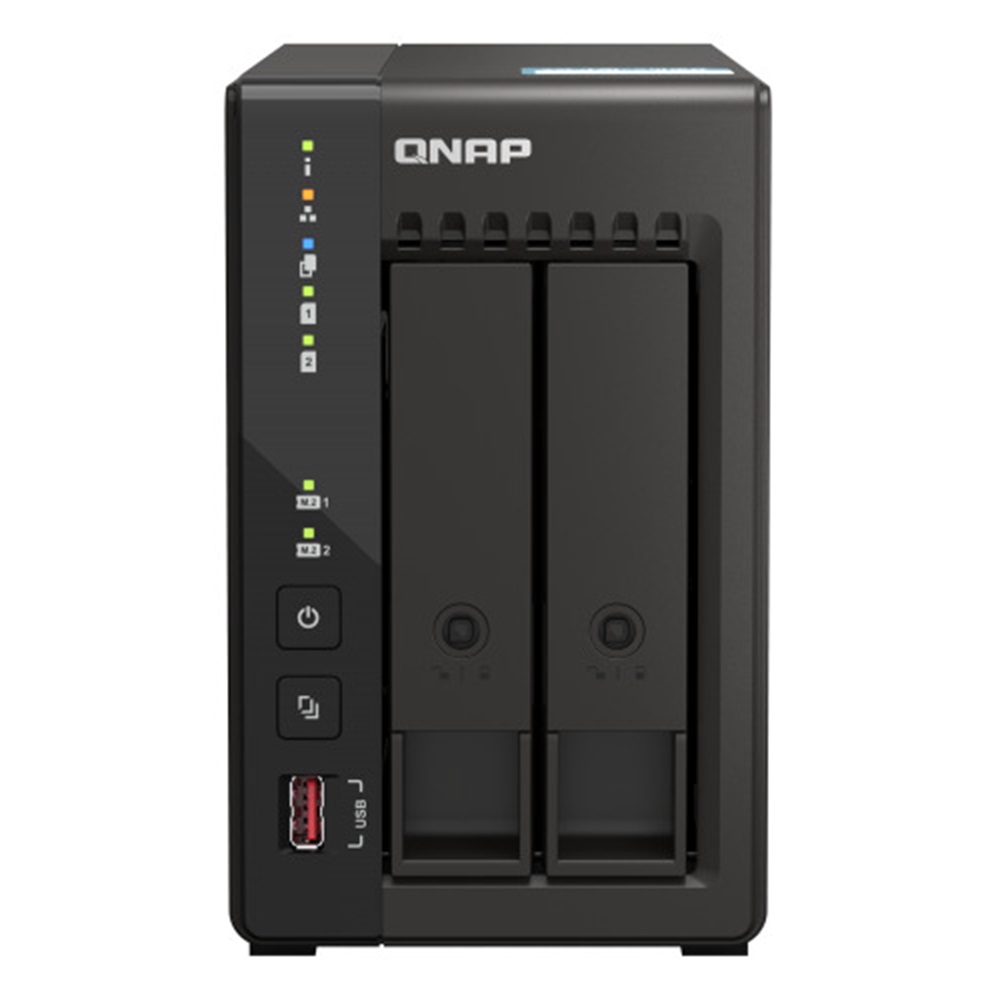 NAS de 2 Bahías QNAP TS-253E Intel Celeron J6412 2GHz SATA III