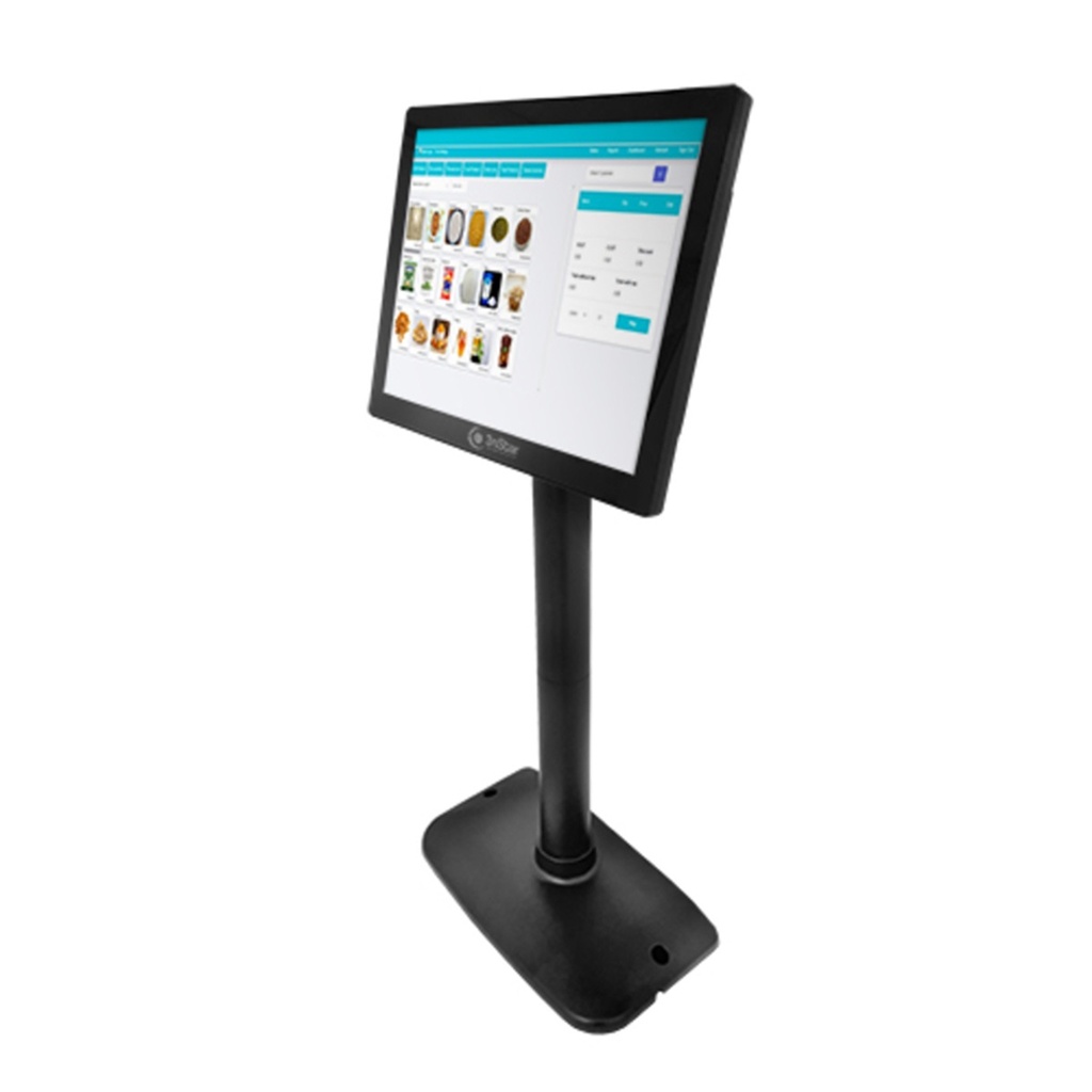 Monitor De Pedestal 9.7" 3nStar PDL110U LCD Para Cliente USB VGA HDMI