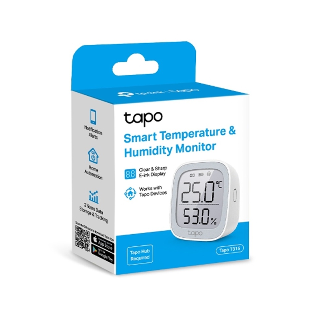 Sensor Inteligente De Temperatura Y Humedad TP-Link Tapo T315