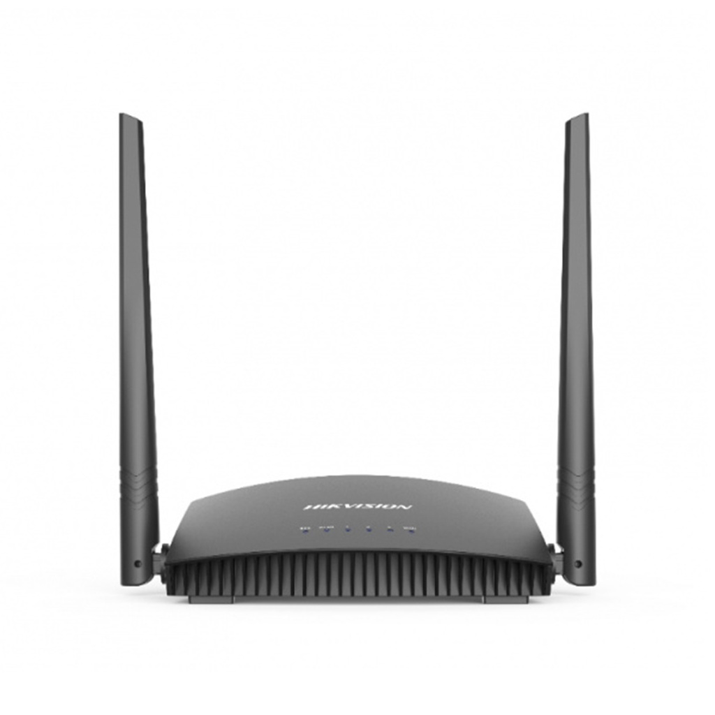 Router Hikvision Ethernet DS-3WR3N, Inalámbrico 300Mbit/s 4x RJ-45 2.4GHz 2 Antenas Externas 5dBi 