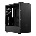 Gabinete Cooler Master MasterBox 600 Mid Tower ATX/EATX/Micro-ATX/Mini-ITX Sin Fuente 1 Ventilador ARGB Instalado