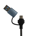 Hub USB Vorago USB C - 3x USB C 1x USB A 3.0