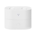 Audifonos vorago earbud bt 5.4 ows 7.5hrs + 2cargas tactil usb-c blanco (esb-410)