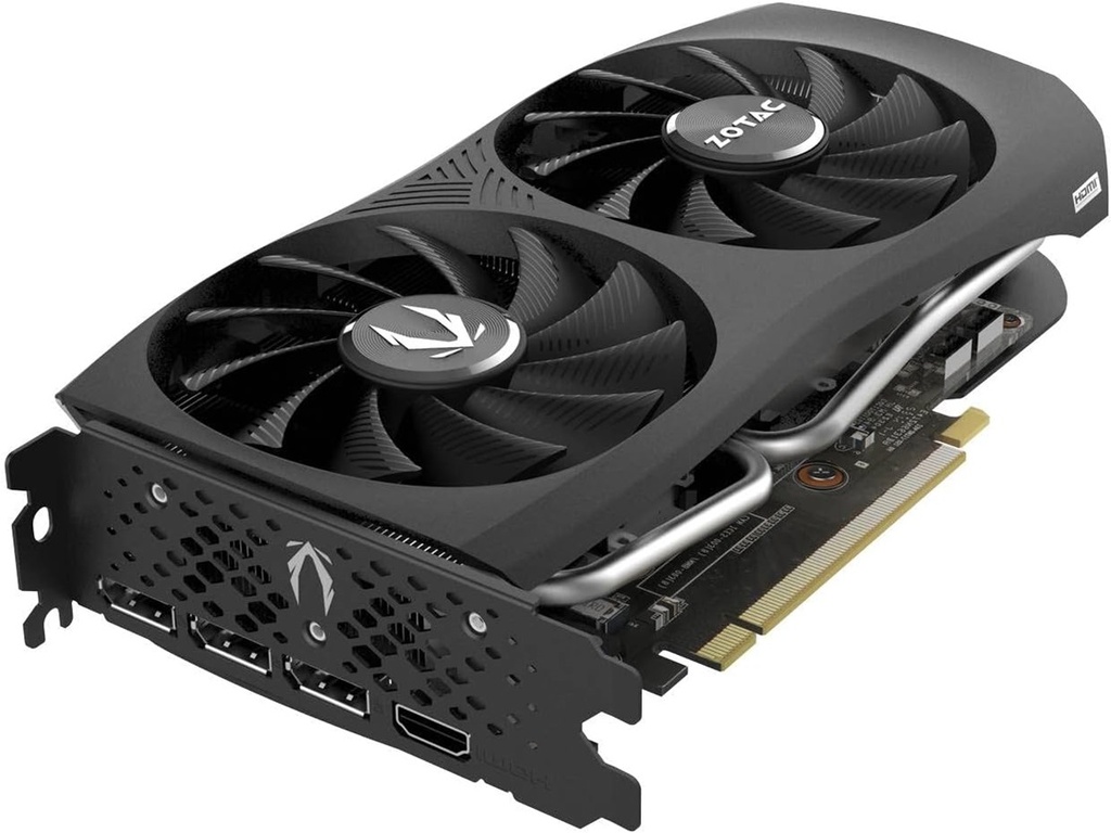 Tarjeta De Video Zotac ZT-D40610E-10M RTX 4060 Ti 8 GB DDR6 PCI-e 4.0 HDMI 2.1a 3x DisplayPort 1.4a 