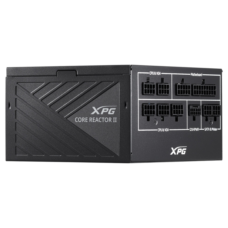 Fuente De Poder XPG CORE REACTOR II 80 PLUS Gold 24-pin ATX 120mm 750W 