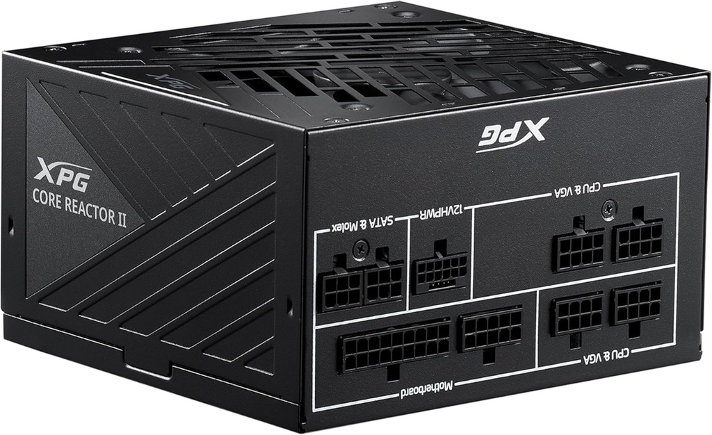 ﻿Fuente De Poder XPG CORE REACTOR II 80 PLUS Gold 24-pin ATX 120mm 650W