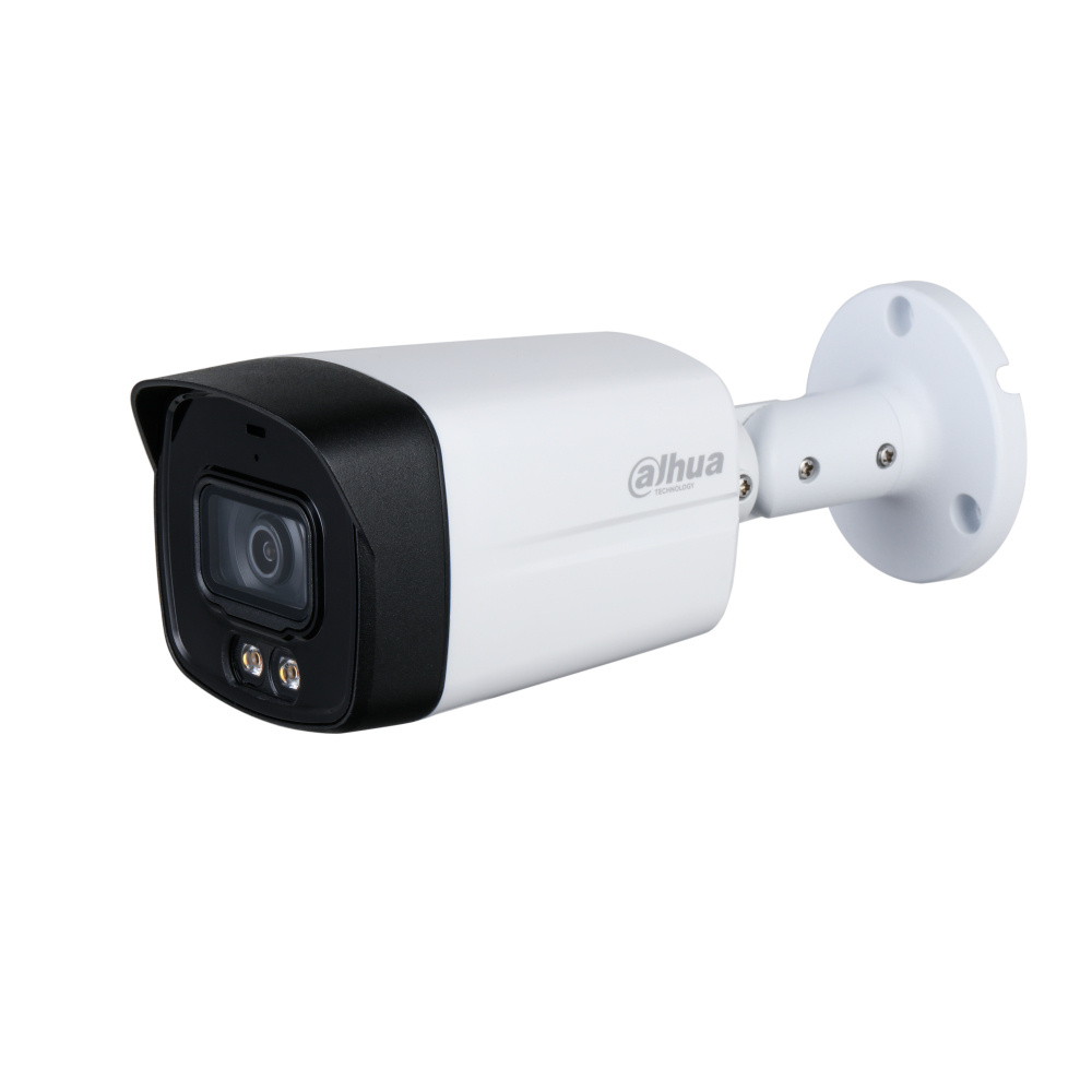 Cámara CCTV Bala Exteriores Dahua HAC-HFW1801TLM-IL-A Alámbrico 3840x2160 Pixeles Día Noche