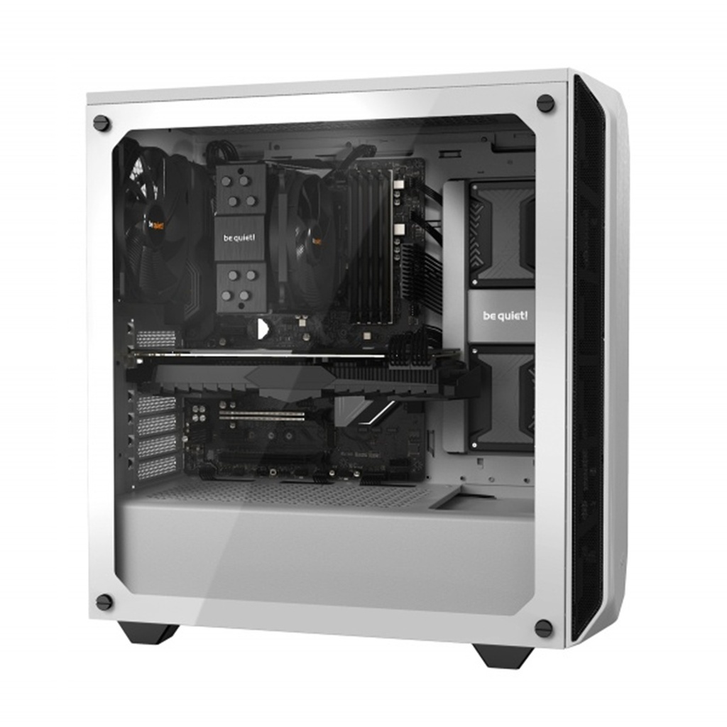 Gabinete be quiet! PURE BASE 500 Midi-Tower ATX Micro-ATX Mini-ITX USB 3.0 Sin Fuente 2 Ventiladores Instalados