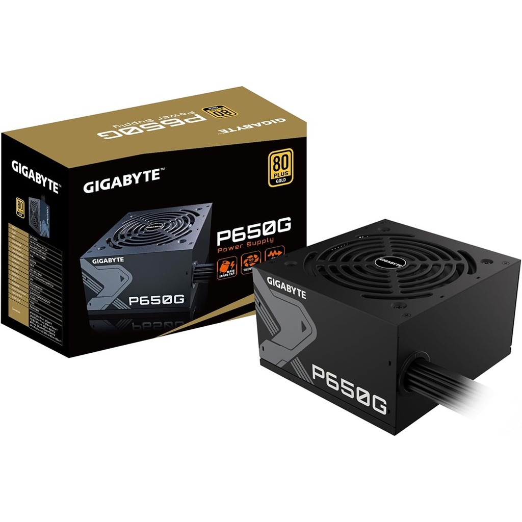 Fuente De Poder Gigabyte 650W 80 Plus Gold ATX No Modular