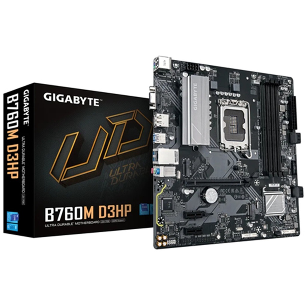 Tarjeta Madre Gigabyte B760M D3HP LGA 1700 4x DDR5-SDRAM