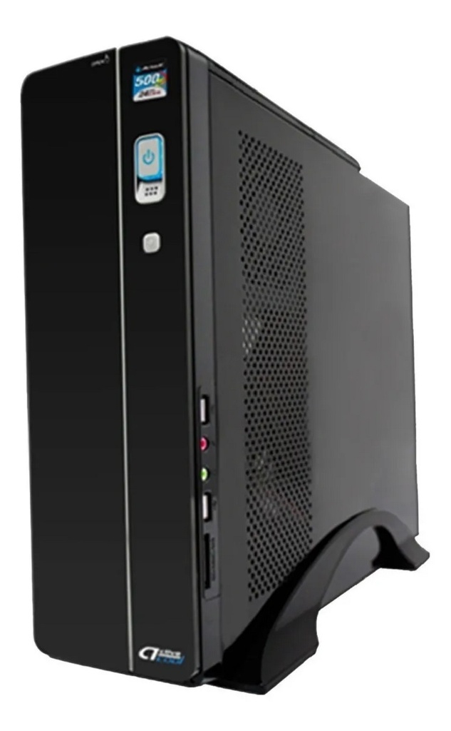 Gabinete Acteck Bern Slim TD-510 micro-ATX USB 2.0 con Fuente de 500W