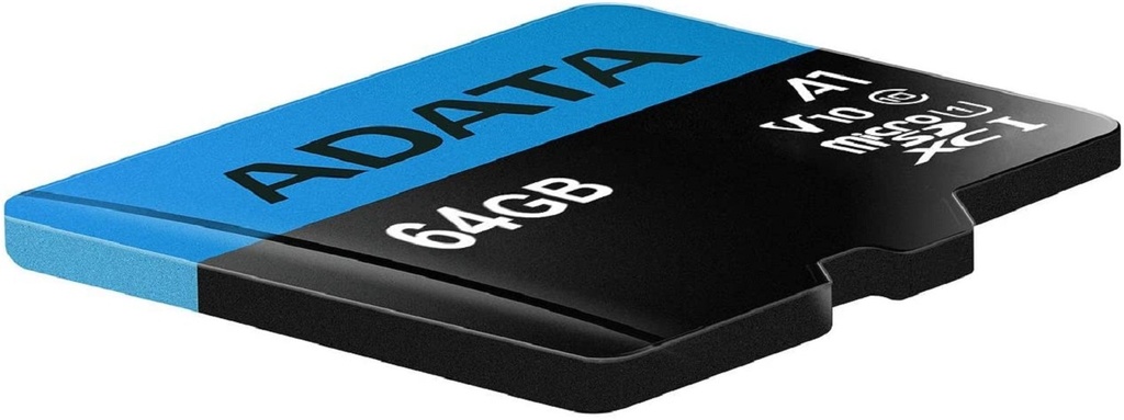 Memoria Flash Adata Premier 64GB MicroSDXC UHS-I Clase 10 con Adaptador