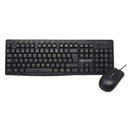 Kit de Teclado y Mouse Naceb NA-112N Alámbrico USB Español