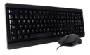 Kit Teclado y Mouse Acteck AC-928984 Alámbrico USB 1000 Dpi 105 teclas cable 1.5 mts