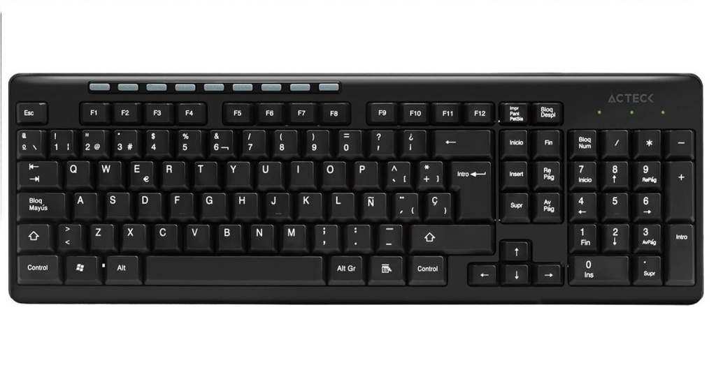 Teclado Acteck TM100 Inalámbrico USB Español