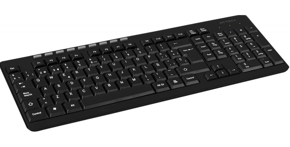 Teclado Acteck TM100 Inalámbrico USB Español