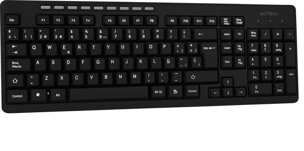 Teclado Acteck TM100 Inalámbrico USB Español