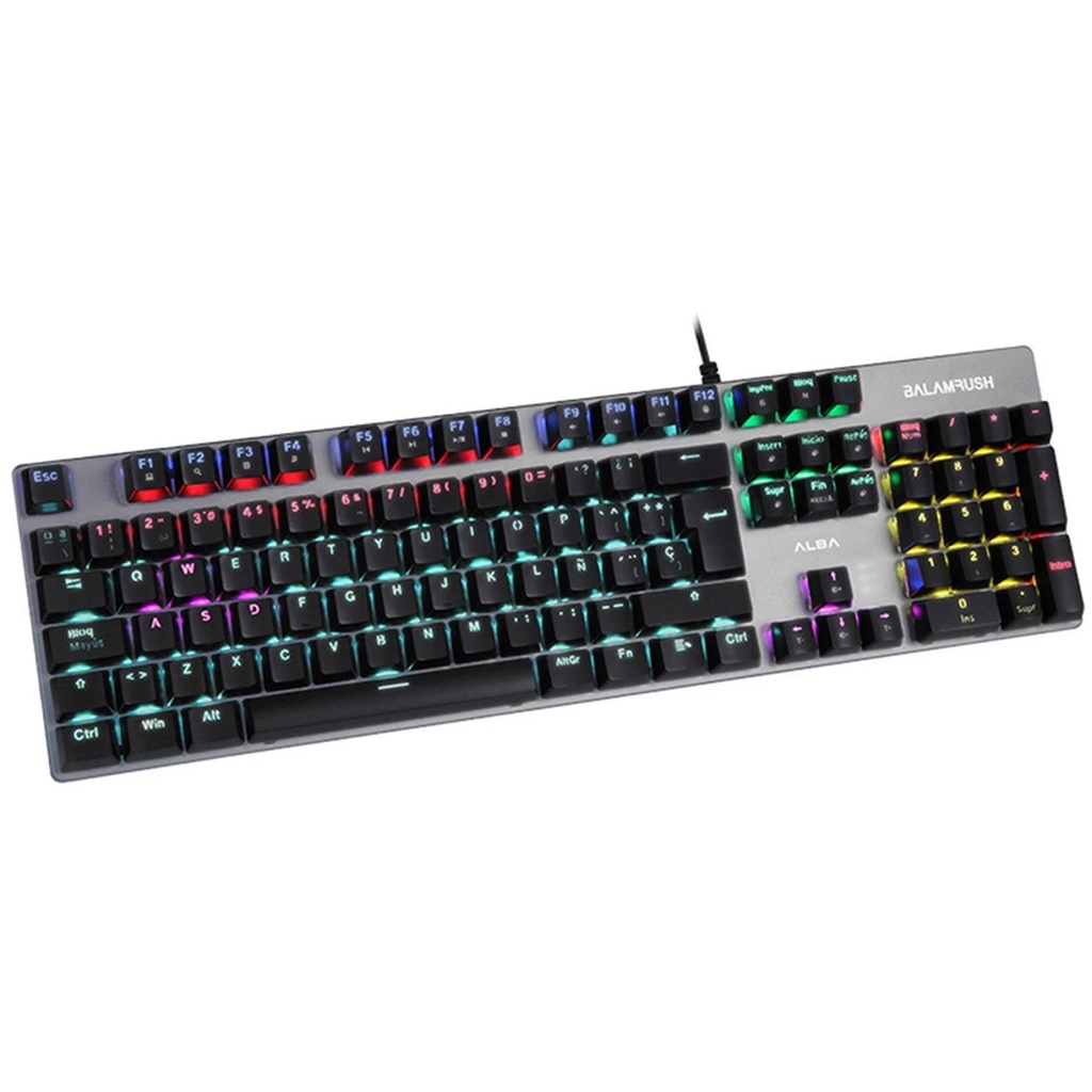 Teclado Gamer Balam Rush BR-929653 RGB Alámbrico Español