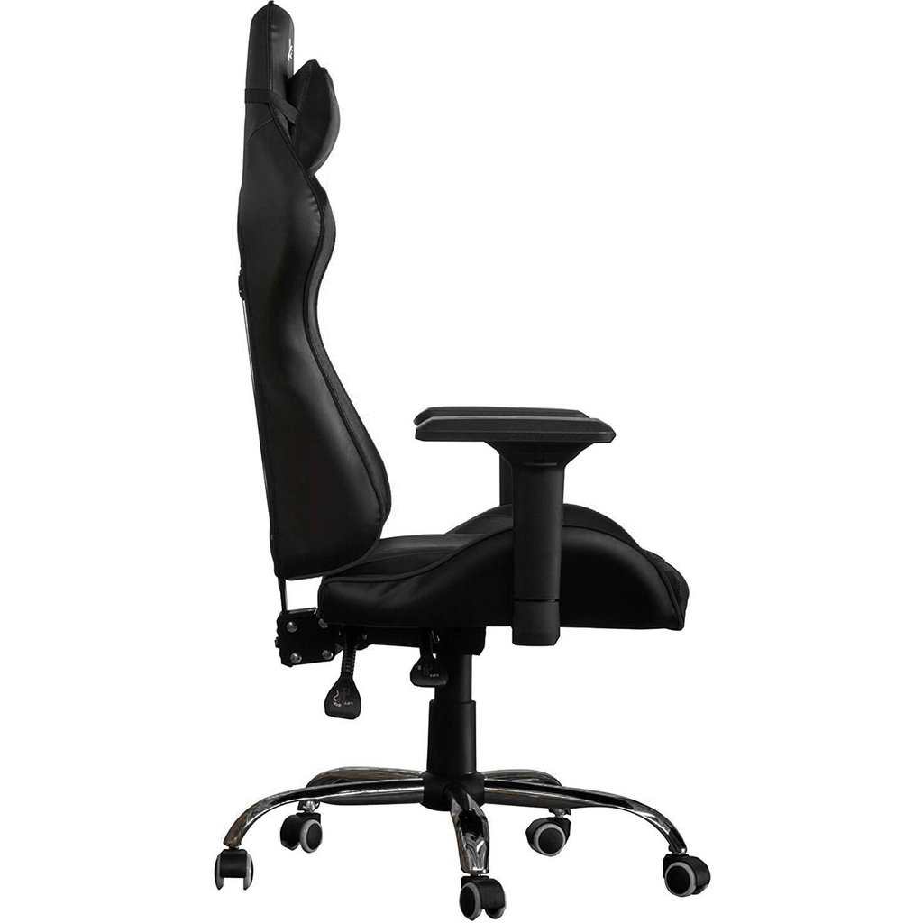 Silla Gamer Xzeal XZ10 Negra Giratoria Ajustable Pistón Clase 4 Inclinable