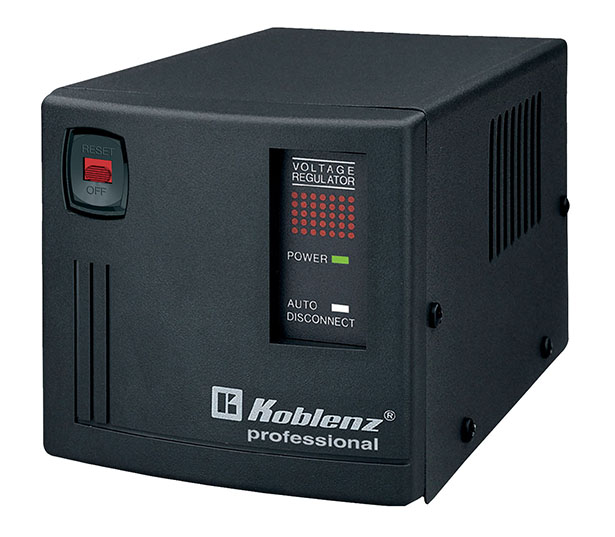 Regulador Koblenz ER-2550 134J 2000W Entrada 90-145V Salida 120V 6 Contactos